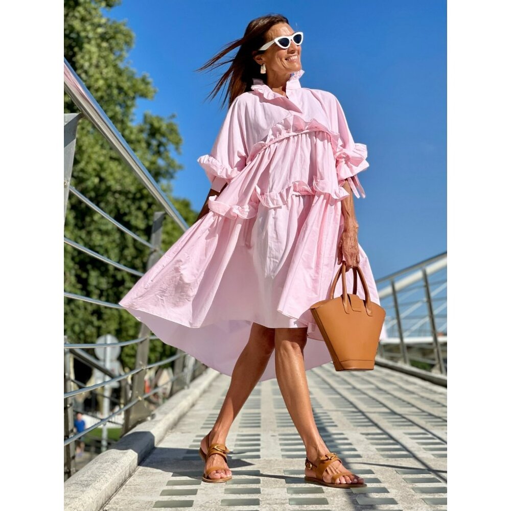 Marielle Almemo Rio Rose Dress Sz. O/S